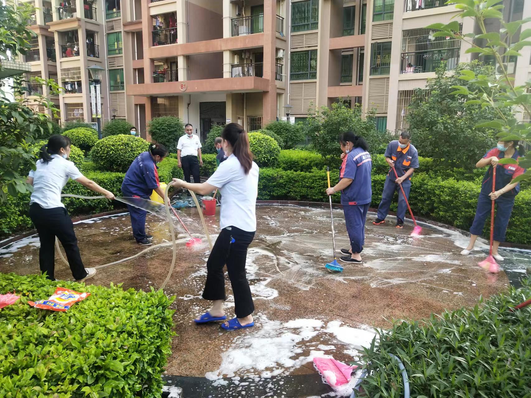 (信息公開20221020沖洗地面衛生,提高住戶生活質量-圖一.jpg