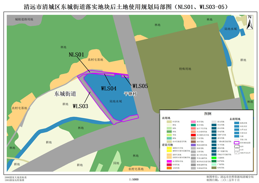 4.清遠市清城區東城街道落實地塊后土地使用規劃局部圖(NLS01、WLS03-05).jpg
